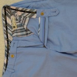 Brooks Brothers/Baird McNutt Sky Blue Linen/Cotton Pants 38 - 32